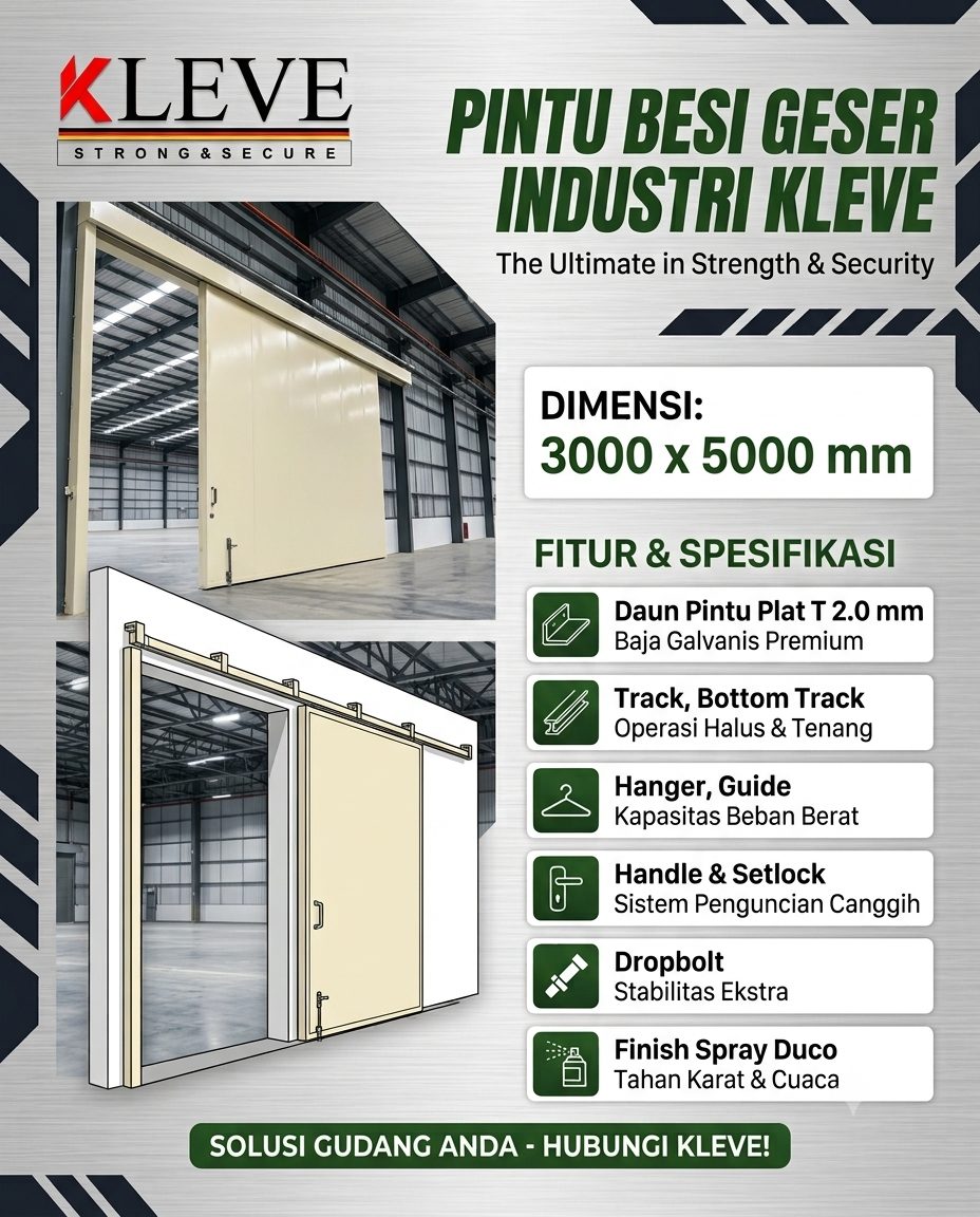 Pintu Gudang Sliding