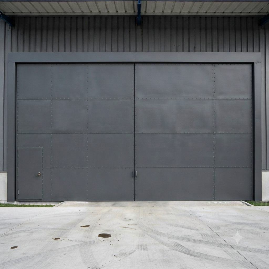 Pintu swing gudang