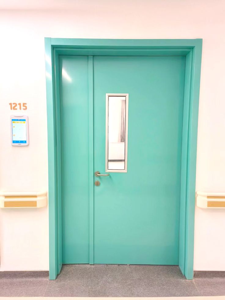 Single and double opening custom door hot selling wholesale hospital clean door